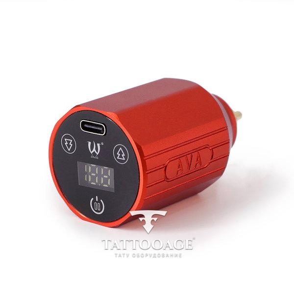 Беспроводной блок питания AVA W7 Battery RCA Red (PS121)