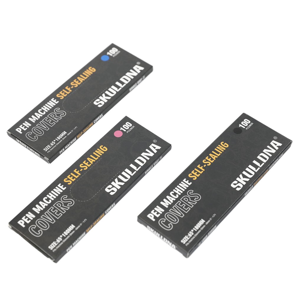 Барьерная защита на машинку SKULL DNA Self-sealing Cover Pink